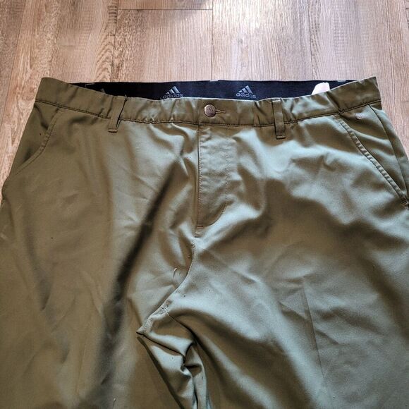 Adidas Golf Moisture Wicking Pants Mens Size 38 x 32, Green - Picture 7 of 9